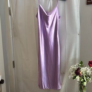 Amazon Lavender Slip Dress
Never worn